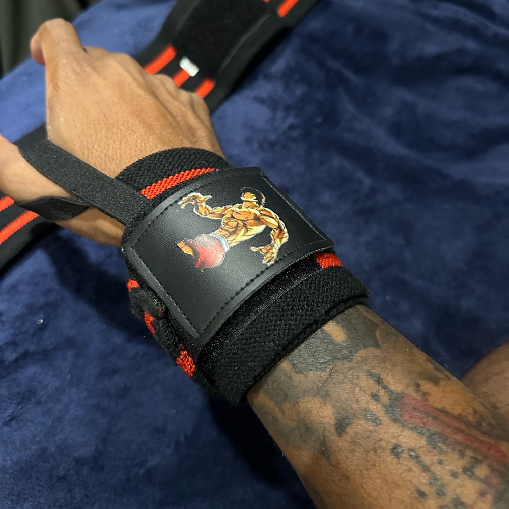 Baki Weightlifting Wrist Wraps